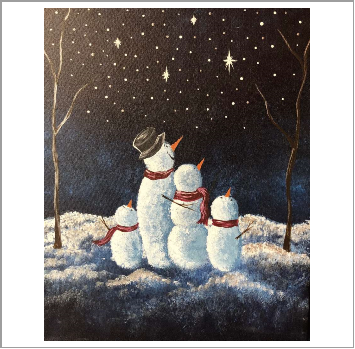 Snowy Stargazing